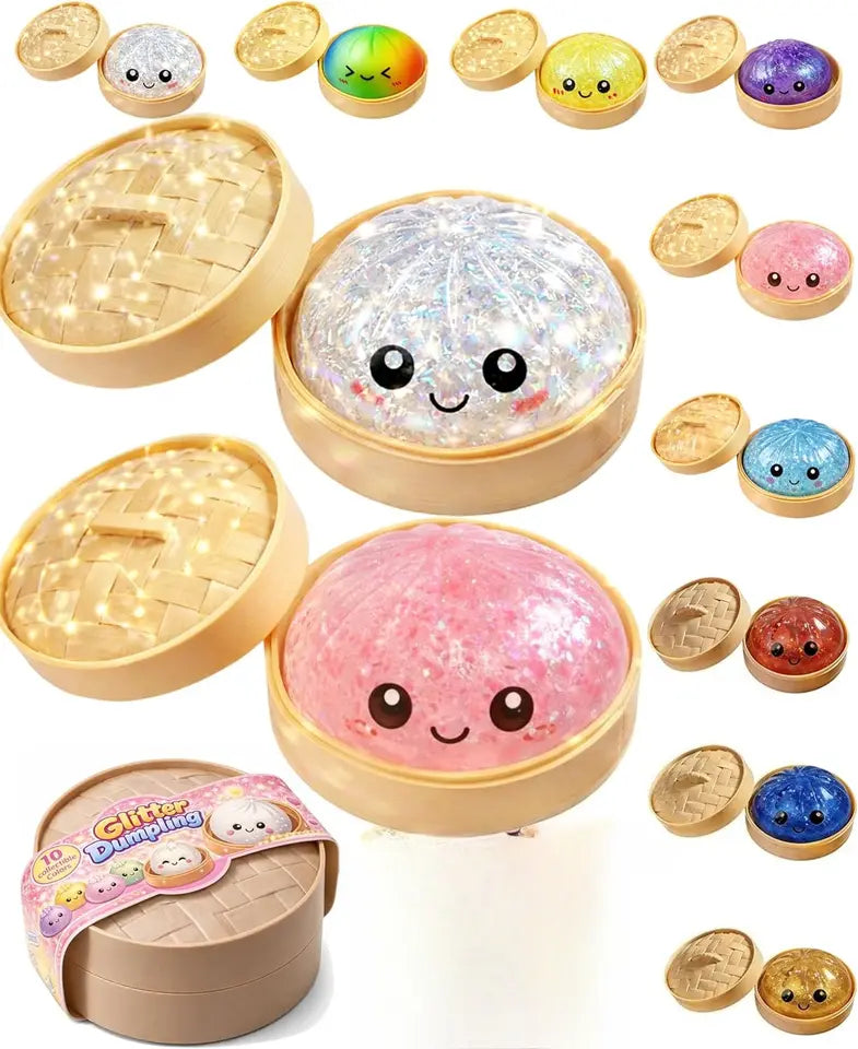 Dumpling Squishy Stress Ball Random Color Surprise